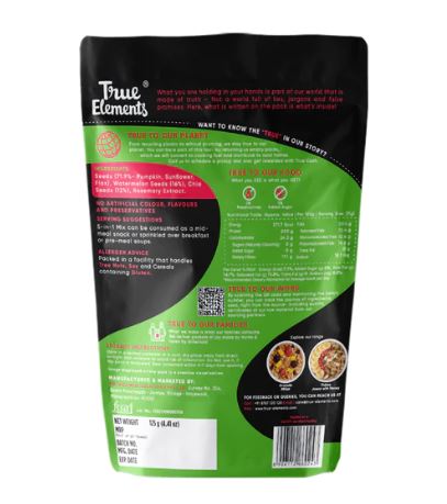 True Elements 5 in 1 Super Seeds Mix Diet Snacks for Weight Loss