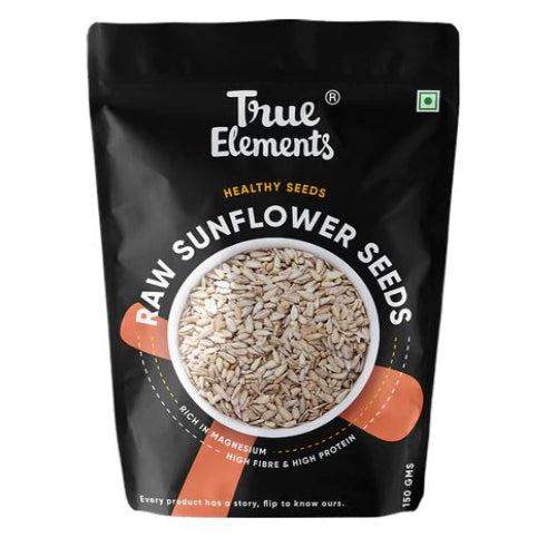 True Elements Raw Sunflower Seeds for Eating