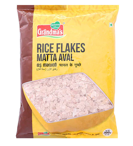 Grandmas Red Rice Flakes (Poha)