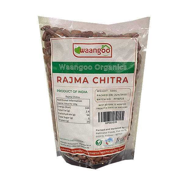 Waangoo Organics  Rajma Chitra (Certified Organic)
