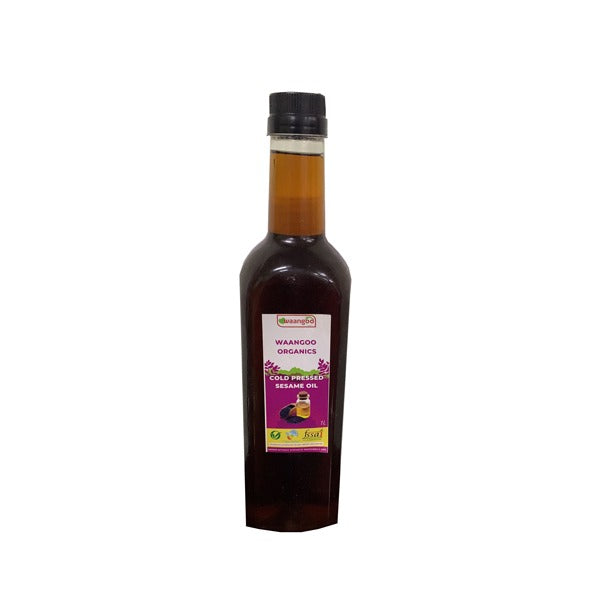 Waangoo Organics  Cold Pressed Sesame Oil(Certified Organic)