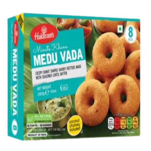 Haldiram's medu Vada (HR 9832) (Chilled)