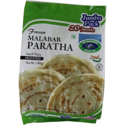 Sri Murugan Soft & Flaky Malabar Paratha (Frozen)