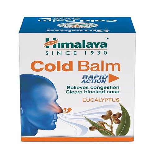 Himalaya Cold Balm Relieves Congestion Clears Blocked Nose 