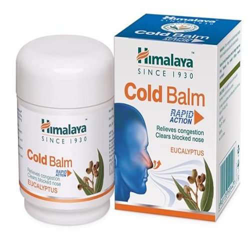 Himalaya Cold Balm Relieves Congestion Clears Blocked Nose 